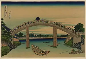 Spanning: Under Mannen Bridge at Fukagawa