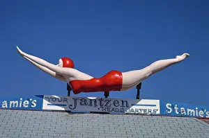 Daytona: Mannequin - diver - Daytona Beach