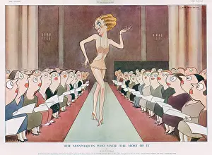 Catwalk: The Mannequin Who Made The Most Of It, by H. M. Bateman