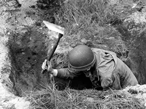 Pickax: Manoeuvre of US army in Grunewald Berlin