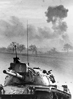Heilbronn: US manoeuvre and simulated drop of atomic bomb