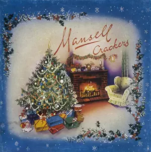 Mansell: Mansell Crackers box label design