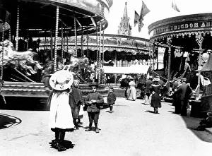 Gallopers: Mansfield Fair early 1900s