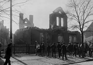 Curious: Mansion destroyed by Communists, 1920