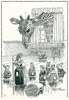 Rountree: Mansion Polish Advertisement Illustration