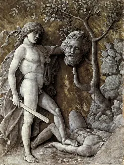 Decapitate: MANTEGNA, Andrea (1431-1506). David with the