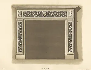Mantelpiece: Mantelpiece from Longton Hall