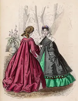 Lattice: Mantles - Pardessus 1862
