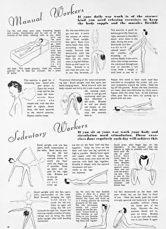 Jan20: Manual and sedentary workers, 1942