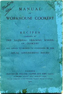 Manual of Workhouse Cookery, cover