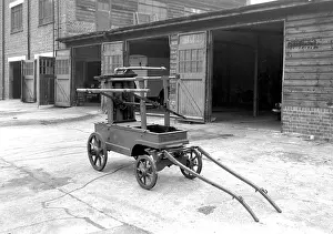 Manually pulled and operated Insurance Company engine