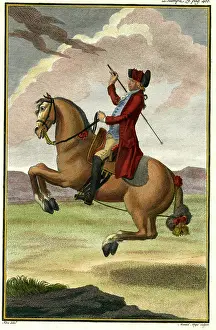 1790: Manuel Carlos de Andrade on horseback
