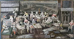 Dauphine: Manufacture of playing cards, Paris