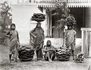 Dried: Manure dryers, India, c.1870's