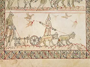 Citta: Manuscript De Civitate Dei of 11th c. Lower