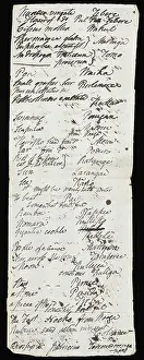 1773 1858: Manuscript page from Robert Brown's diary