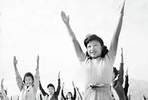 Calisthenics: Manzanar War Relocation Center - World War II