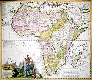 Schenck: Map of Africa