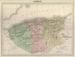 C1850: MAP/AFRICA/ALGERIA C1850