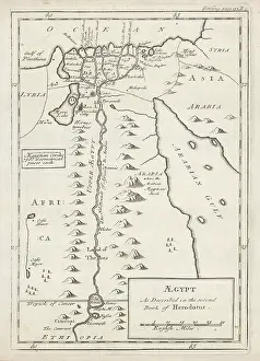 Herodotus: Map - Africa - Egypt - Herodotus