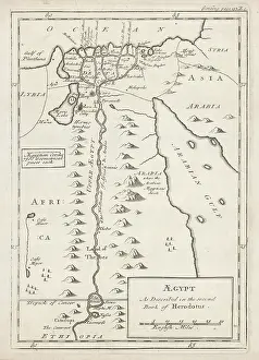Herodotus: Map - Africa - Egypt - Herodotus