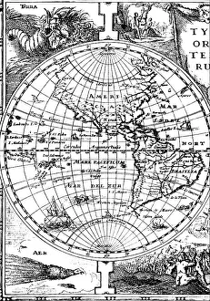 Longitude: Map of America 1632