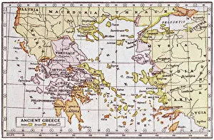 MAP OF ANCIENT GREECE