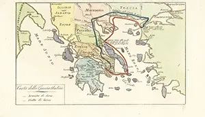Prometheus: Map of Ancient Greece at the time of Xerxes's invasion