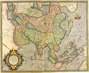 1633: Map of Asia 1633