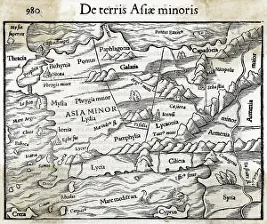 1553: MAP/ASIA MINOR 1553