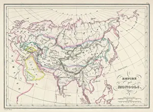 Genghis: Map - Asia - Mongol Empire