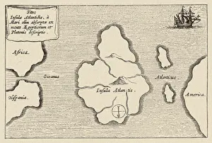 Kircher: Map of Atlantis - Kircher