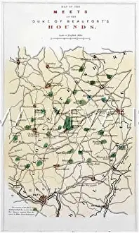 Beauforts: MAP OF BEAUFORT HUNT