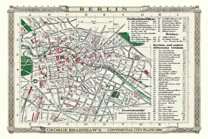 Bradshaw: Map of Berlin