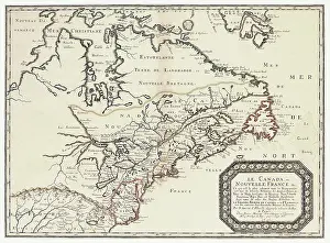 1656: Map of Canada 1656