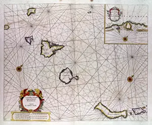 Hendrick: Map of the Canary Islands