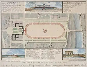 1790: Map of the Champ-De-Mars and