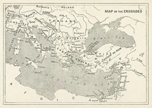 The Mullan Collection: MAP OF THE CRUSADES