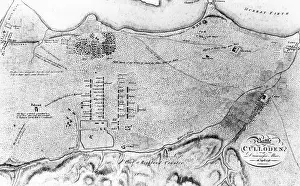 Culloden: Map of Culloden Battlefield