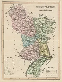 C1857: MAP/DERBYSHIRE C1857