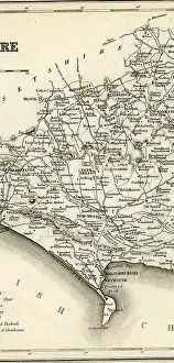 Dorsetshire: Map of Dorsetshire
