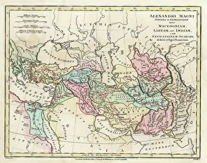 Aral: Map of the Empire of King Alexander the Great