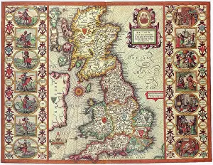 Treks: Map of England 1612