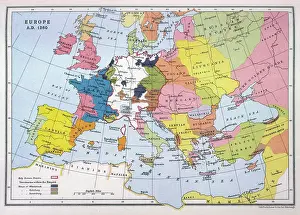Douglas Mccarthy: MAP OF EUROPE IN 1360
