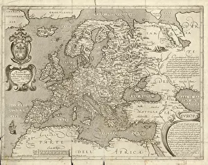 Arnoldo: Map of Europe, 1600