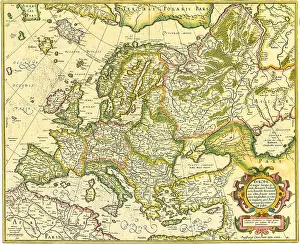 Cartographer: Map of Europe 1623