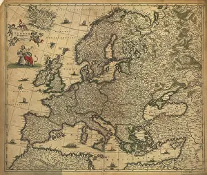Witt: Map of Europe, 1700