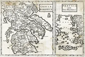 Phrygia: MAP/EUROPE/GREECE/HOMER