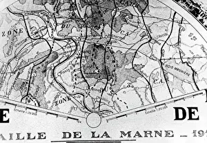 Displaying: Map of the First Battle of the Marne, 1940