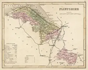 Flintshire: MAP/FLINTSHIRE C1857